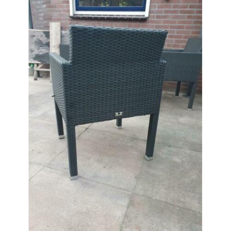 6 tuinstoelen