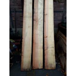 3 mooie grenen planken (3,75 meter lang)