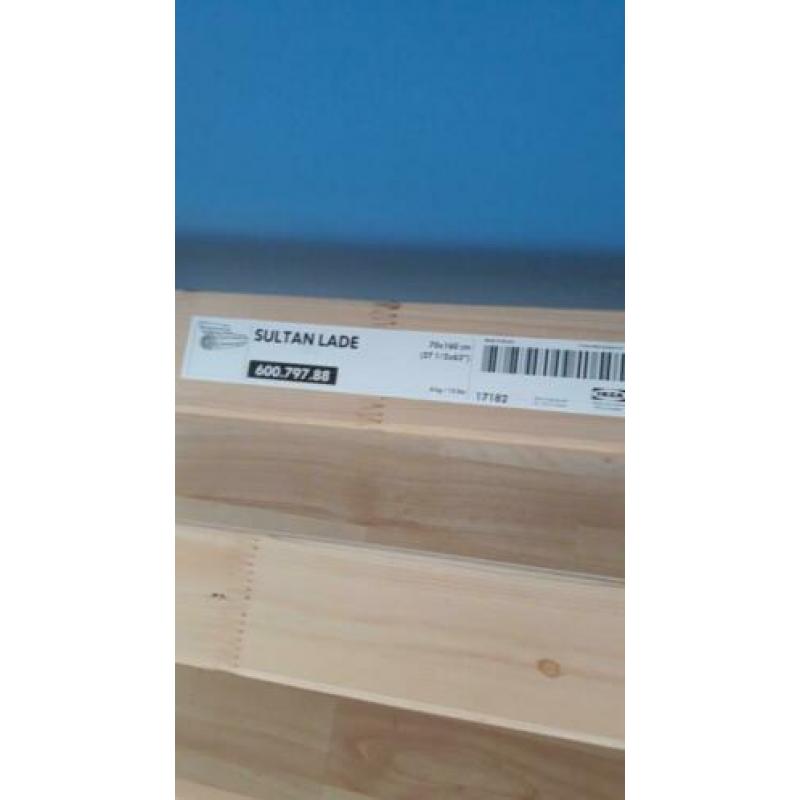 Kleuterbed blauw incl. Matrasje