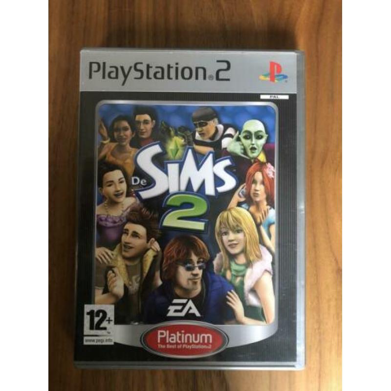 PlayStation 2 game: De Sims 2.