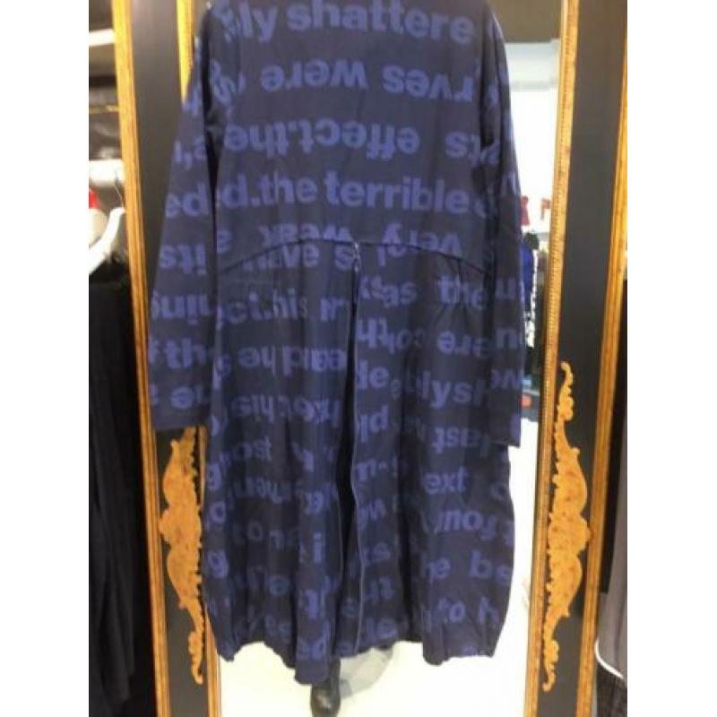 Rundholz jas blauw katoen XS M Nieuw!! (S en L verk)