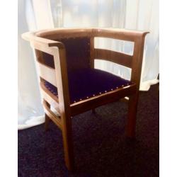 Art Deco fauteuils twee stuks, gerestaureerd .