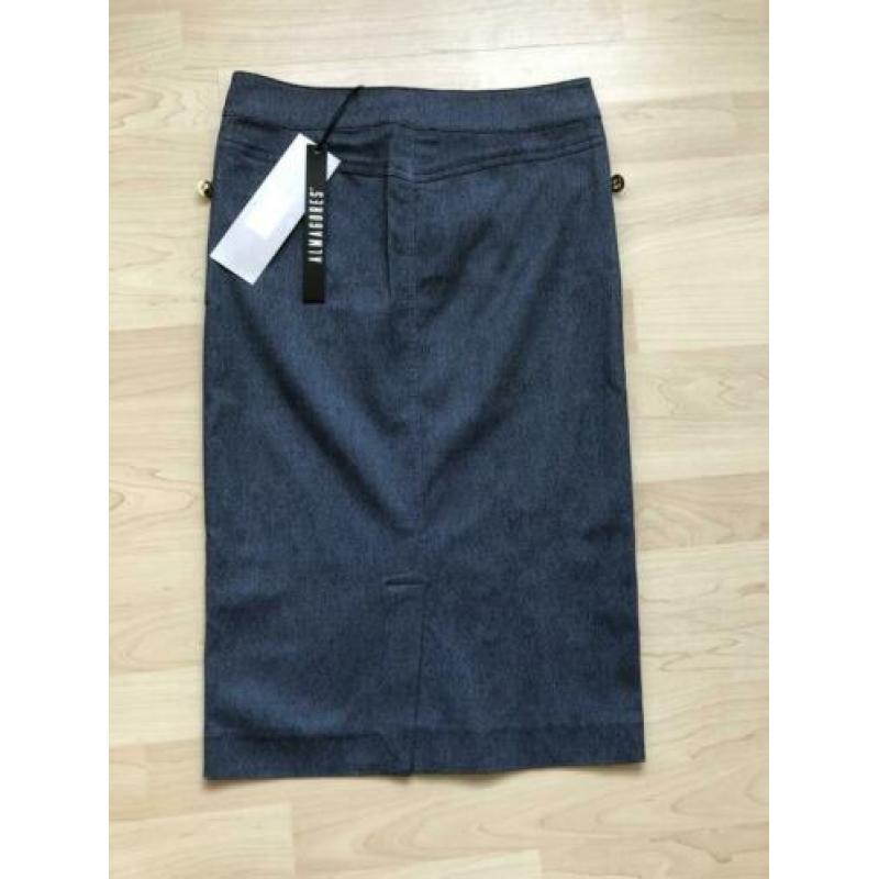 ALMAGORES aansluitende rok jeansblauw mt 34