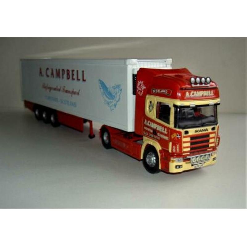 Corgi- Scania 164 -580 Topline Fridge Trailer A.L. Campbell