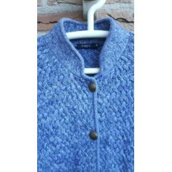 PURDEY blauw vest in mooie steek