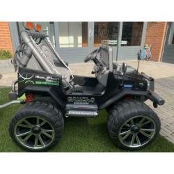 Peg Perego Gaucho 24 volt met aanhanger