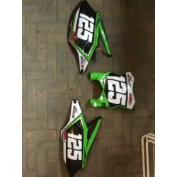 Kawasaki kxf 250 plastic / kappen
