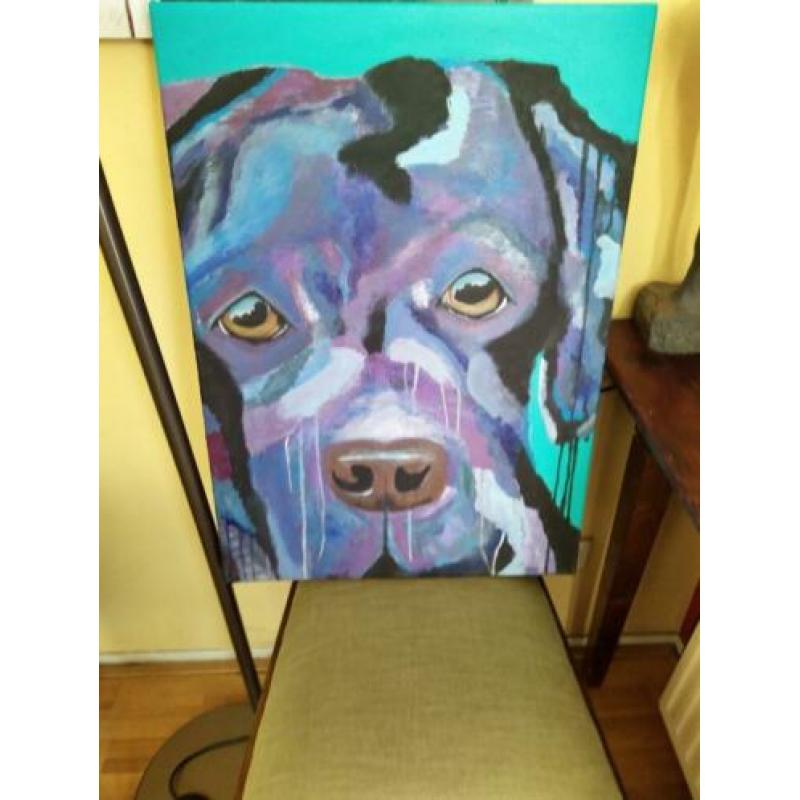 Schilderijen ''Doggy Love '' Te Koop