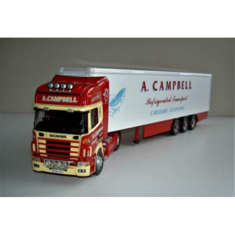 Corgi- Scania 164 -580 Topline Fridge Trailer A.L. Campbell
