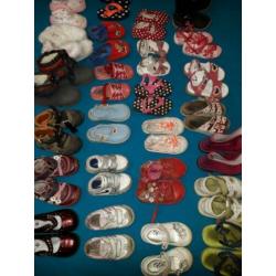 Partij kinderschoenen meisejs maat 18-23