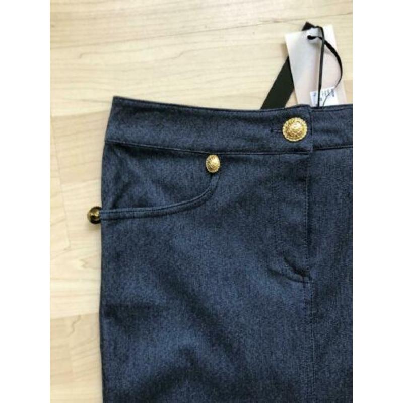 ALMAGORES aansluitende rok jeansblauw mt 34