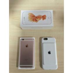 Iphone 6s - 64gb MET orginele apple battery case