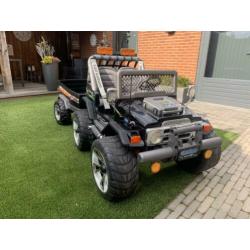 Peg Perego Gaucho 24 volt met aanhanger