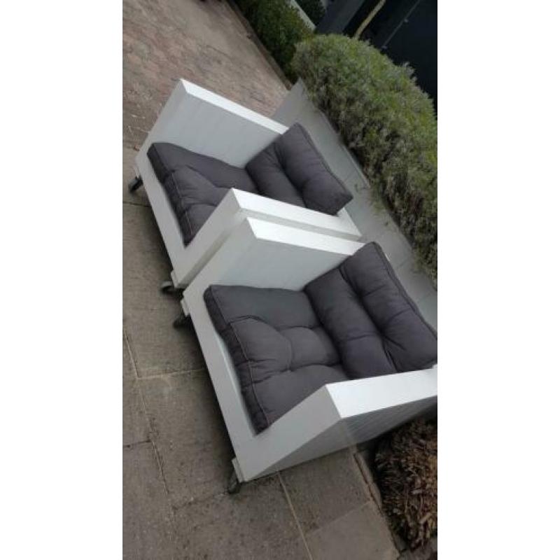 Tuinstoel hardhout 2 stuks