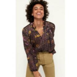 Ba&sh prachtige blouse model Danila Fr mt 1 S Nl XS/S