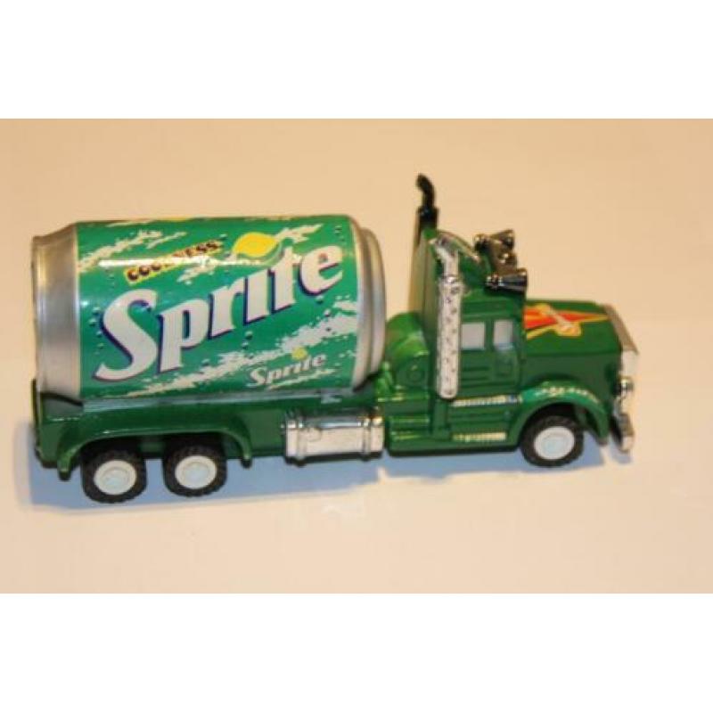 Sprite promotie vrachtwagen. Van kunststof.