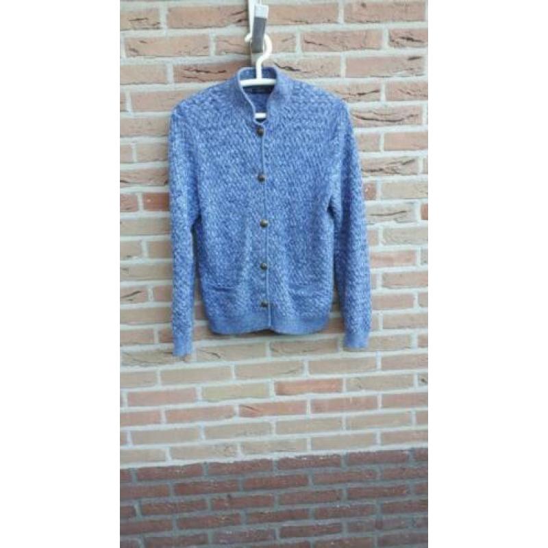 PURDEY blauw vest in mooie steek