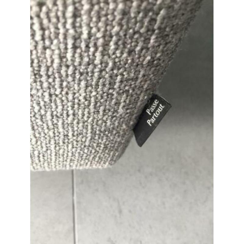 Mooie draaifauteuil grijs stof Passe Partout