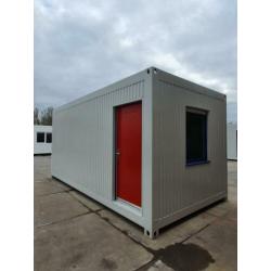Te Huur zeer Mooie Degelijke Stalen kantoorunit 6x3 meter