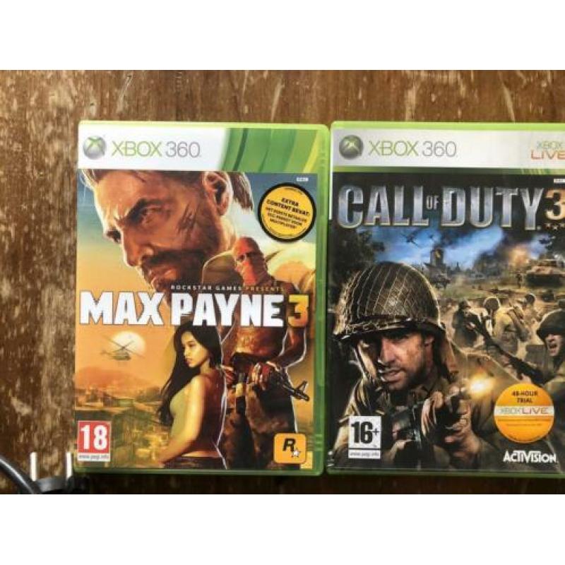 Xbox 360 incl 2 controllers
