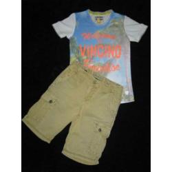 Geweldige beige/bruine CARS short maat 12/152.