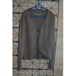 Inwear grijs vest in maat xl - s74