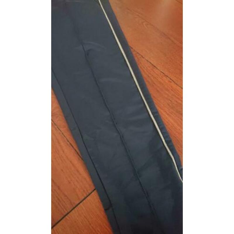 sportbroek maat M donker blauw grijs