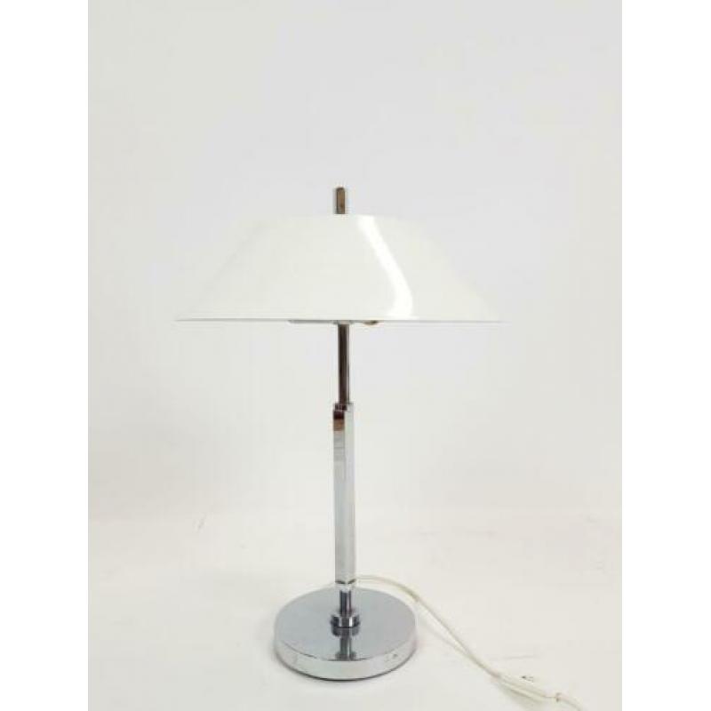 Vintage tafellamp | strak wit design