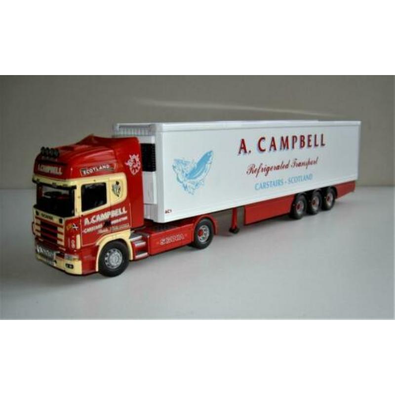 Corgi- Scania 164 -580 Topline Fridge Trailer A.L. Campbell