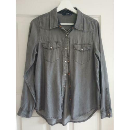 Dames spijker blouse Only