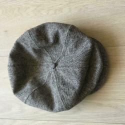 Dames pet van merk 8MM - bruine bolpet