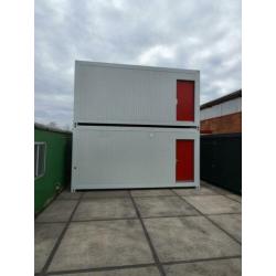 Te Huur zeer Mooie Degelijke Stalen kantoorunit 6x3 meter