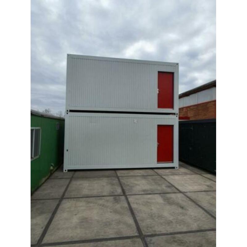 Te Huur zeer Mooie Degelijke Stalen kantoorunit 6x3 meter