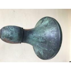 Imposante Aparte Buitenlamp Art Nouveau Frans