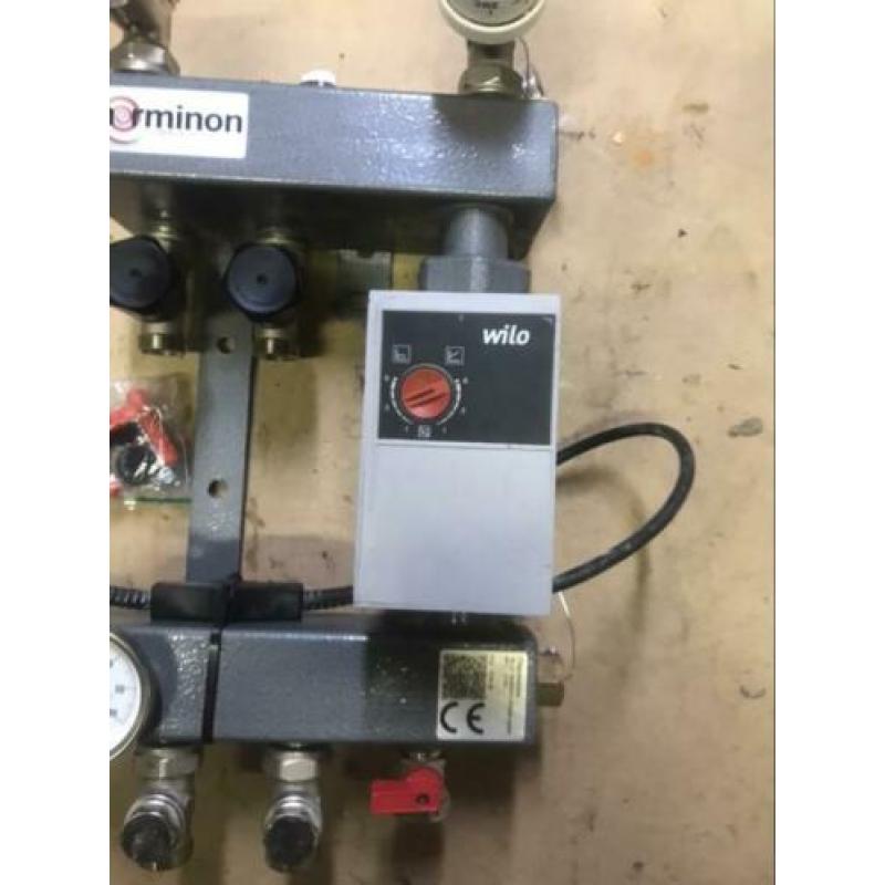 Thermion 2 Groeps vloerverwarming verdeler,A label pomp 2018