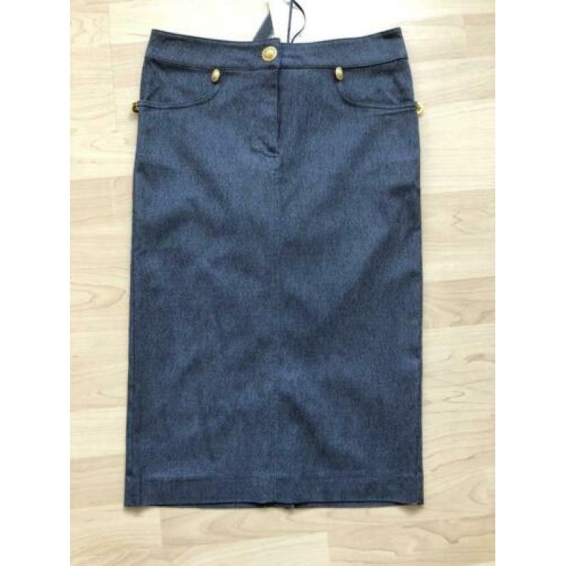 ALMAGORES aansluitende rok jeansblauw mt 34