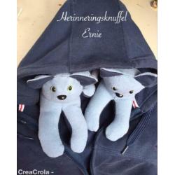 Nwe knuffel maken v mooie kleding v overleden fam