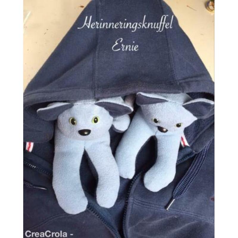 Nwe knuffel maken v mooie kleding v overleden fam