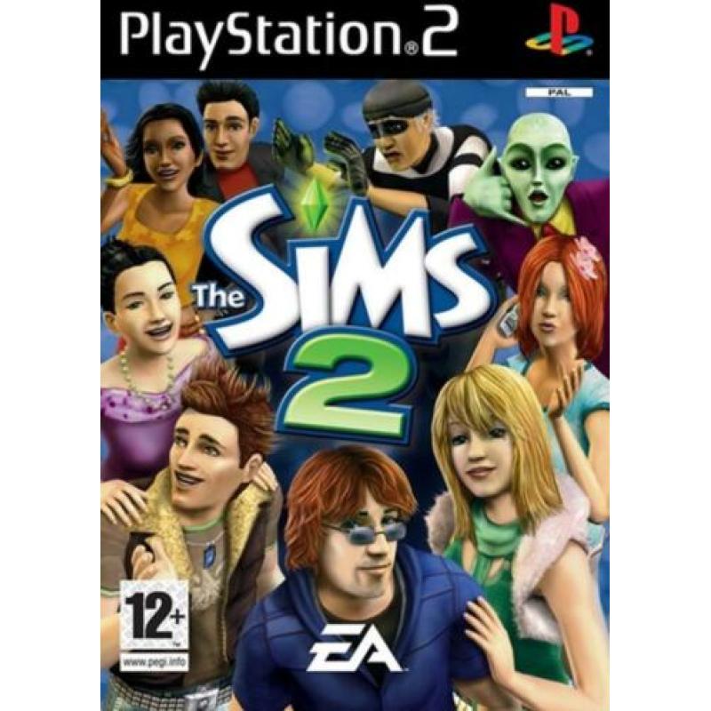 PlayStation 2 game: De Sims 2.