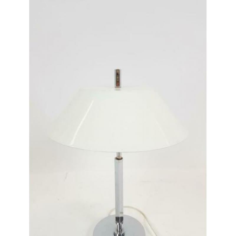 Vintage tafellamp | strak wit design