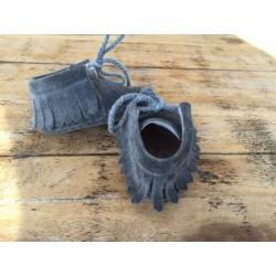 Petite Felippe Suède babyschoentjes maat XS