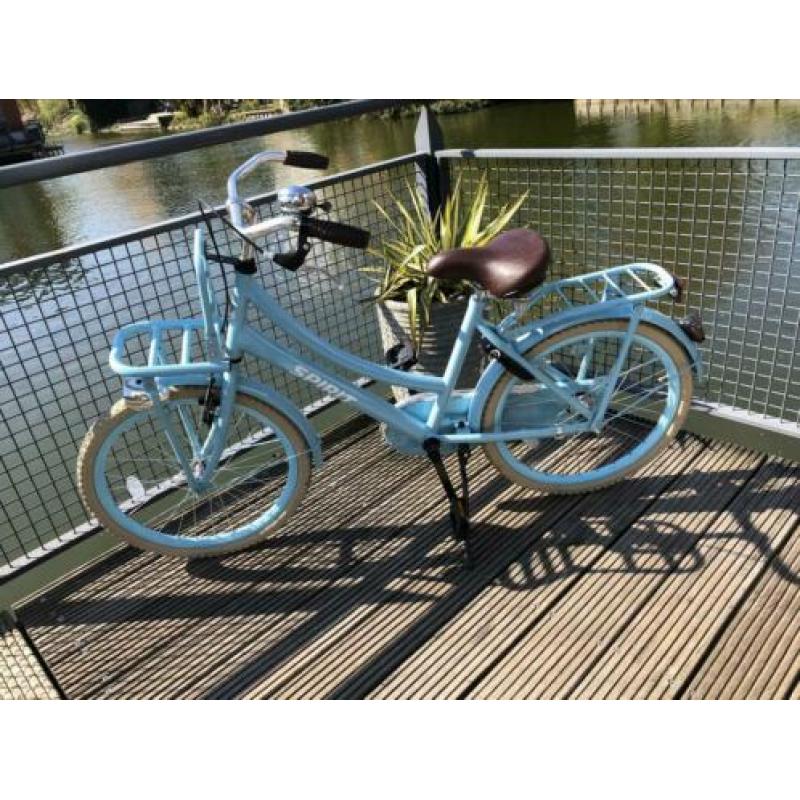 licht blauwe spirit meisjes fiets 22 inch