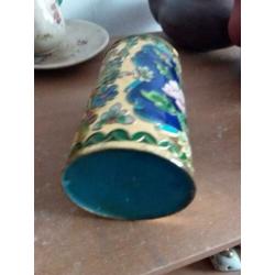 Mooie cloisonne pot