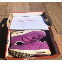 Airmax 1 purple canvas
