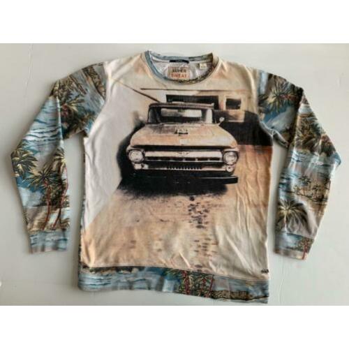 Scotch & Soda shrunk Aloha crewneck maat 16 jaar/176