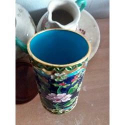Mooie cloisonne pot