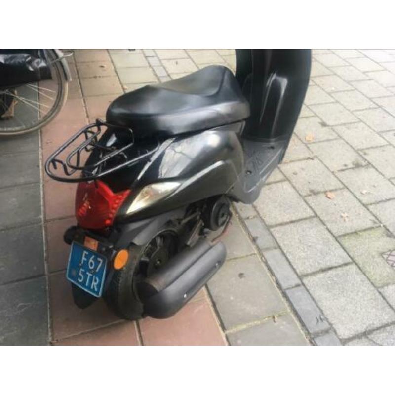 Scooter 4takt blauw kenteken