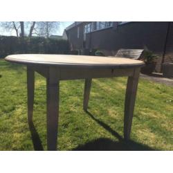 Oude Eikenhouten eettafel