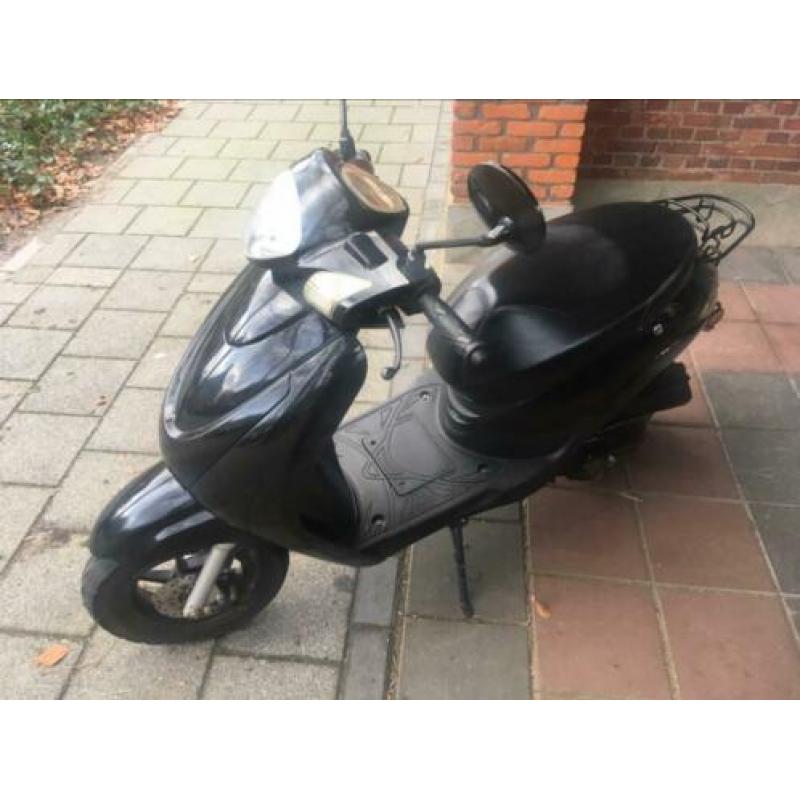 Scooter 4takt blauw kenteken