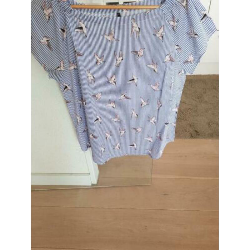 Blouse Free Quent boothals small ongedragen